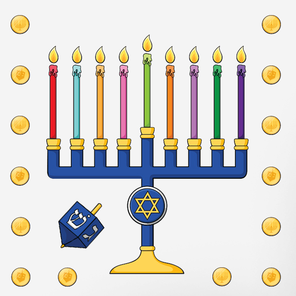 Menorah d’Hanoukka