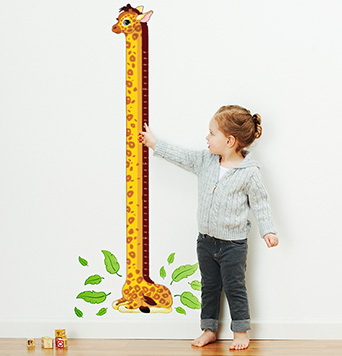 Personalized Growth Chart Decals