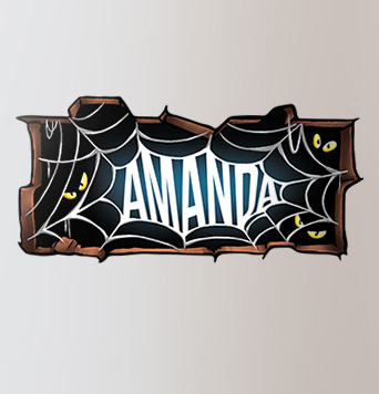 Teia de aranha personalizada